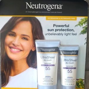 Neutrogena sunscreen 2 bottles SOLD!